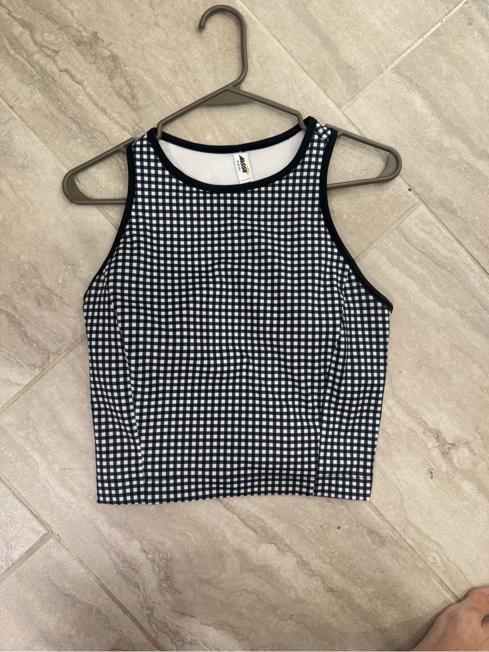 aviva gingham top